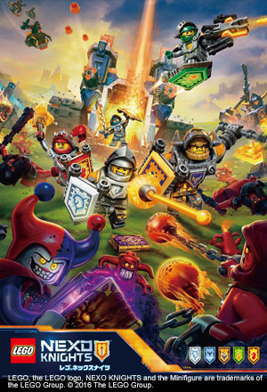 アニメ「レゴ ネックスナイツ」に参加させて頂きました。